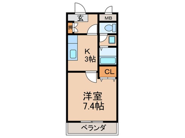 メゾン ド アブリールの物件間取画像